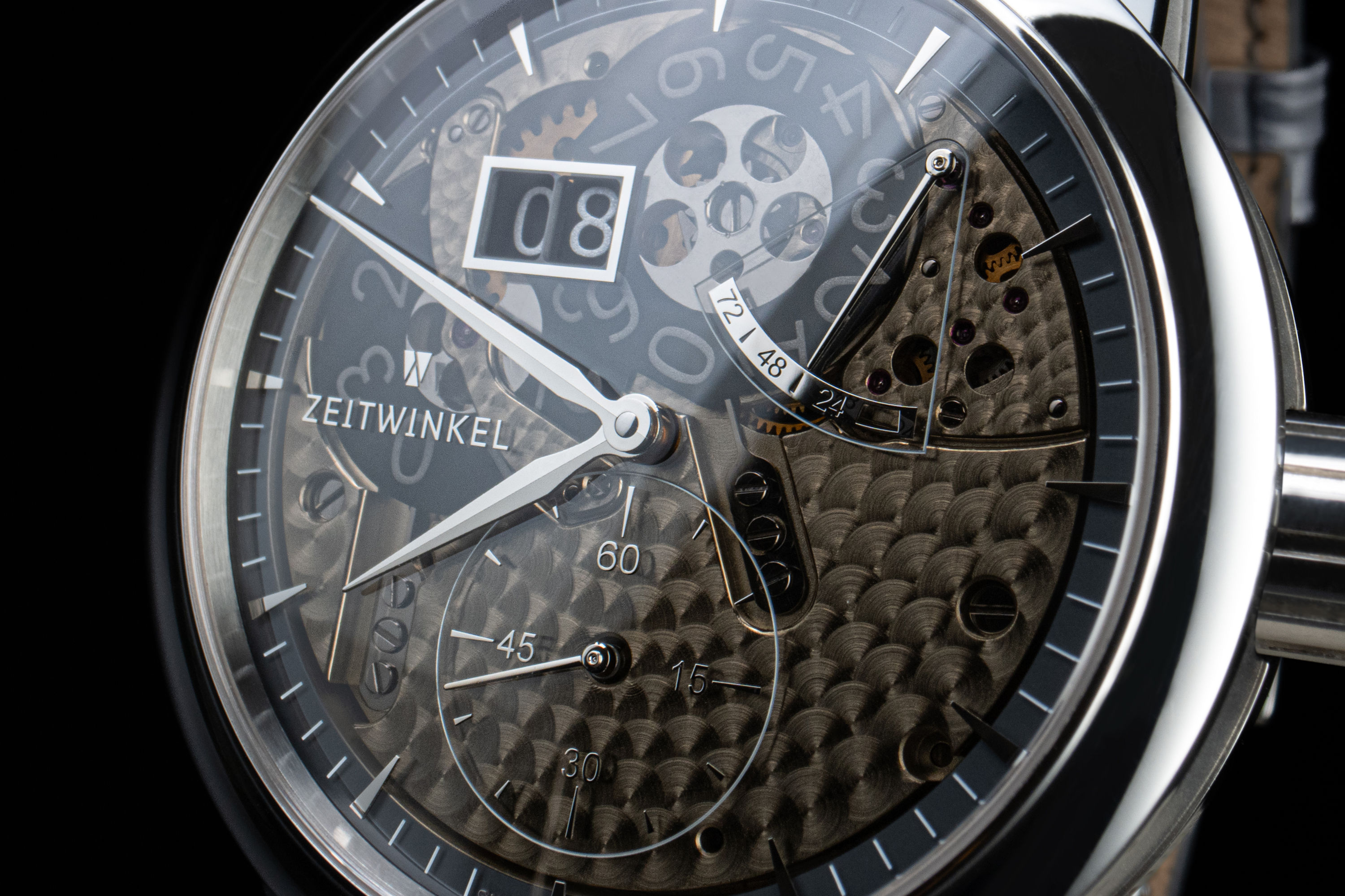 Zeitwinkel manufacture watch 273° Saphir Fumé - Zeitwinkel EN